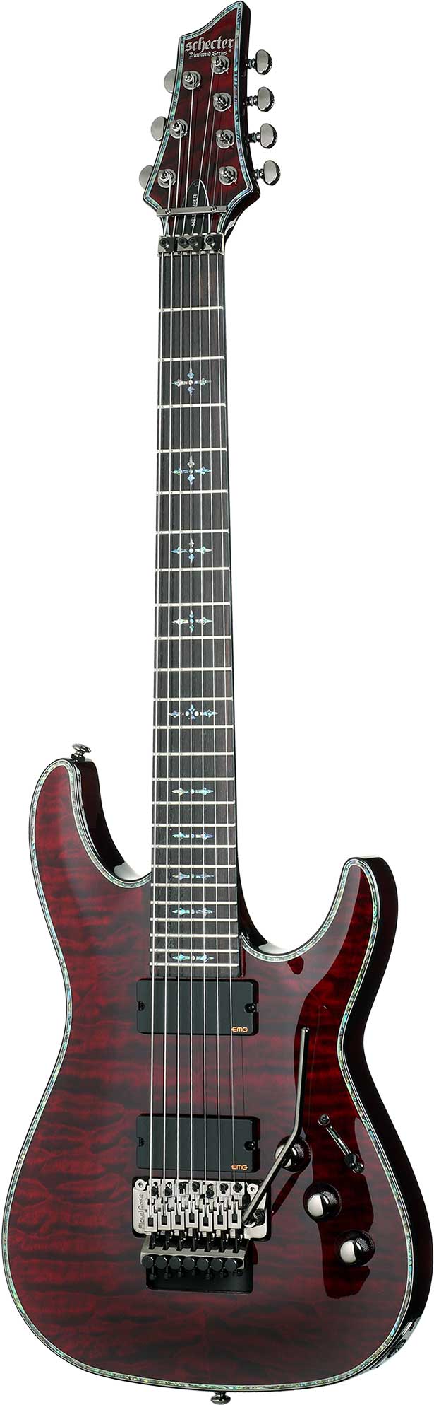 Schecter Hellraiser C-7 FR Black Cherry