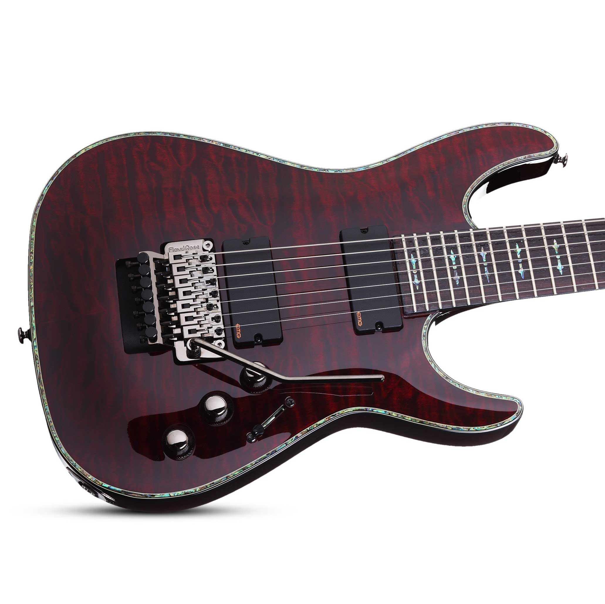 Schecter Hellraiser C-7 FR Black Cherry