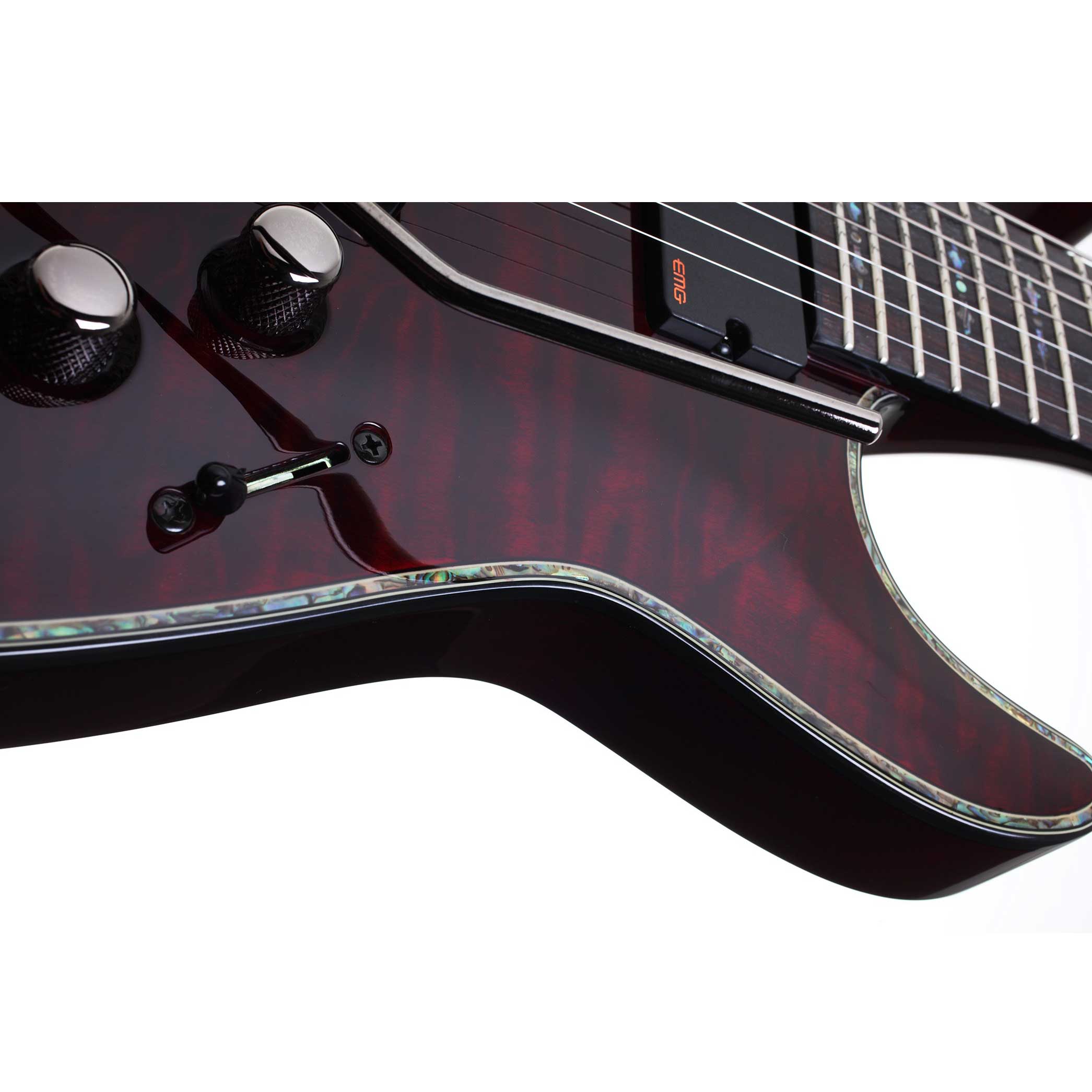 Schecter Hellraiser C-7 FR Black Cherry