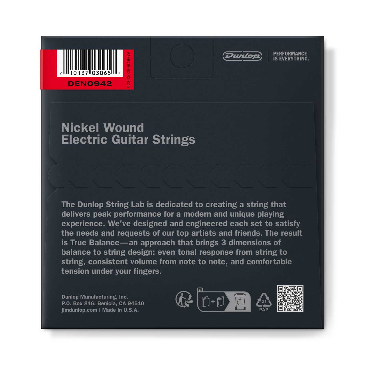 Dunlop DEN0942 Electric Strings 09-42