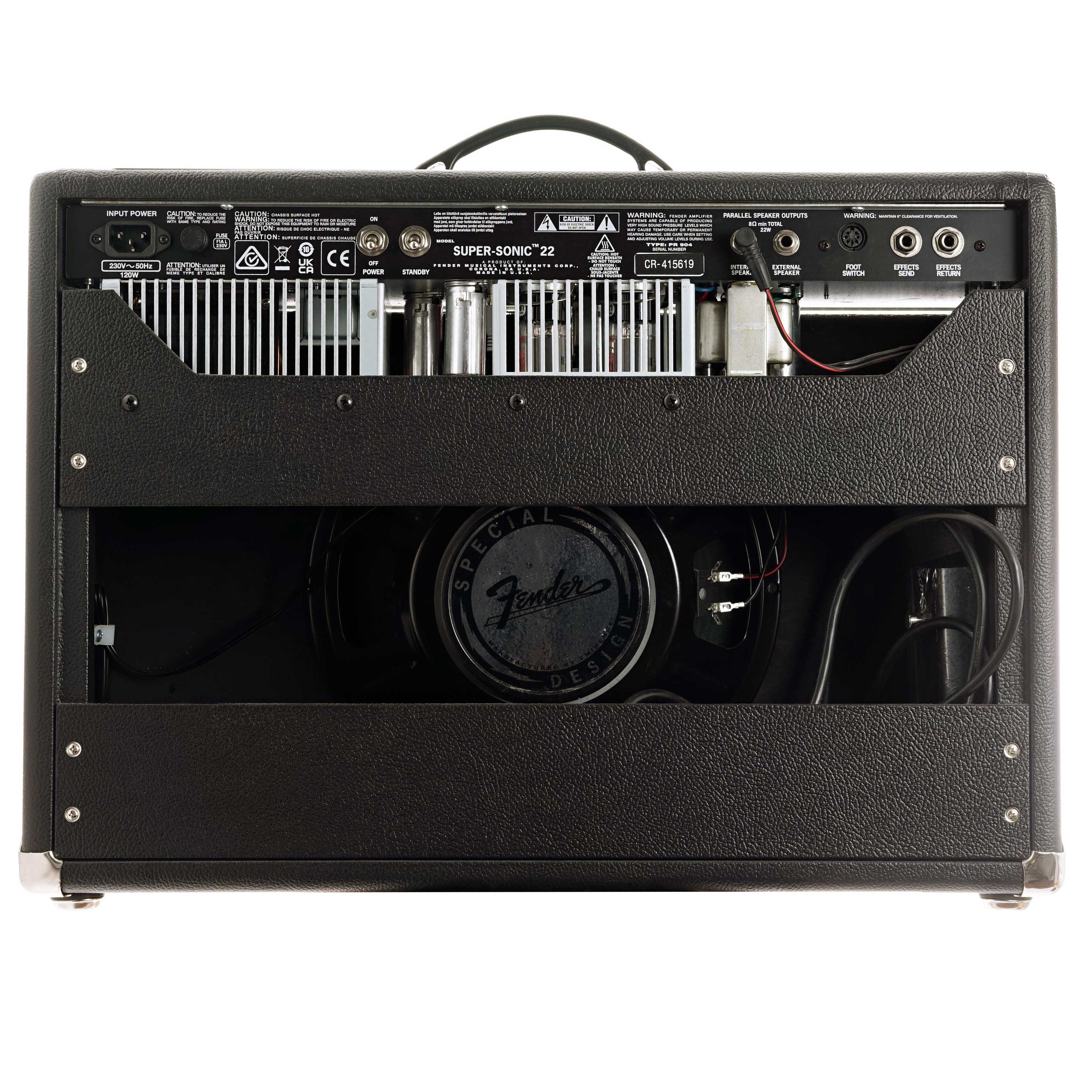 Fender Supersonic 22 Combo Black (Ex-Demo) #CR415619