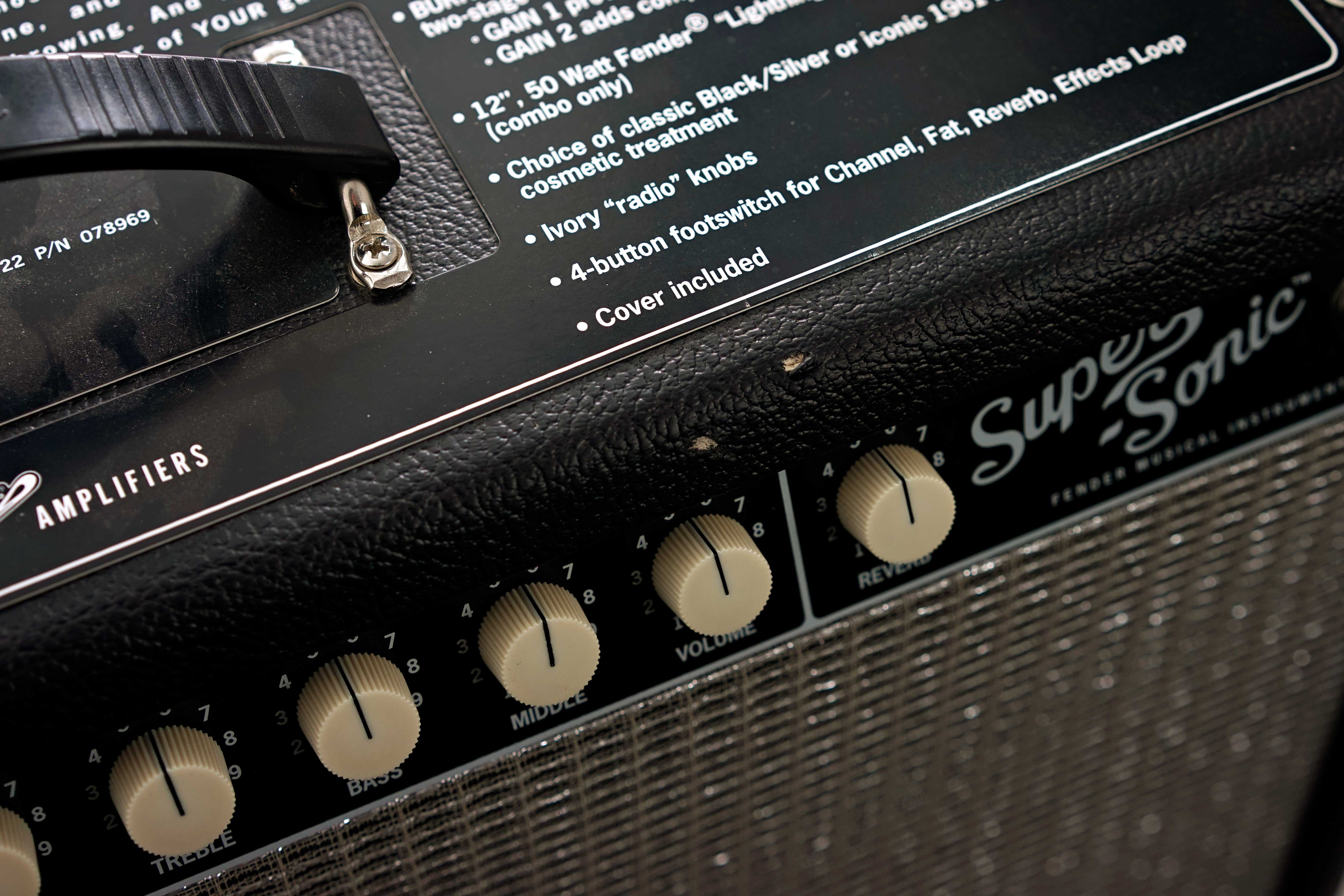 Fender Supersonic 22 Combo Black (Ex-Demo) #CR415619