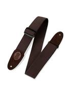 Levy's MSSC8 Brown Cotton Guitar Strap