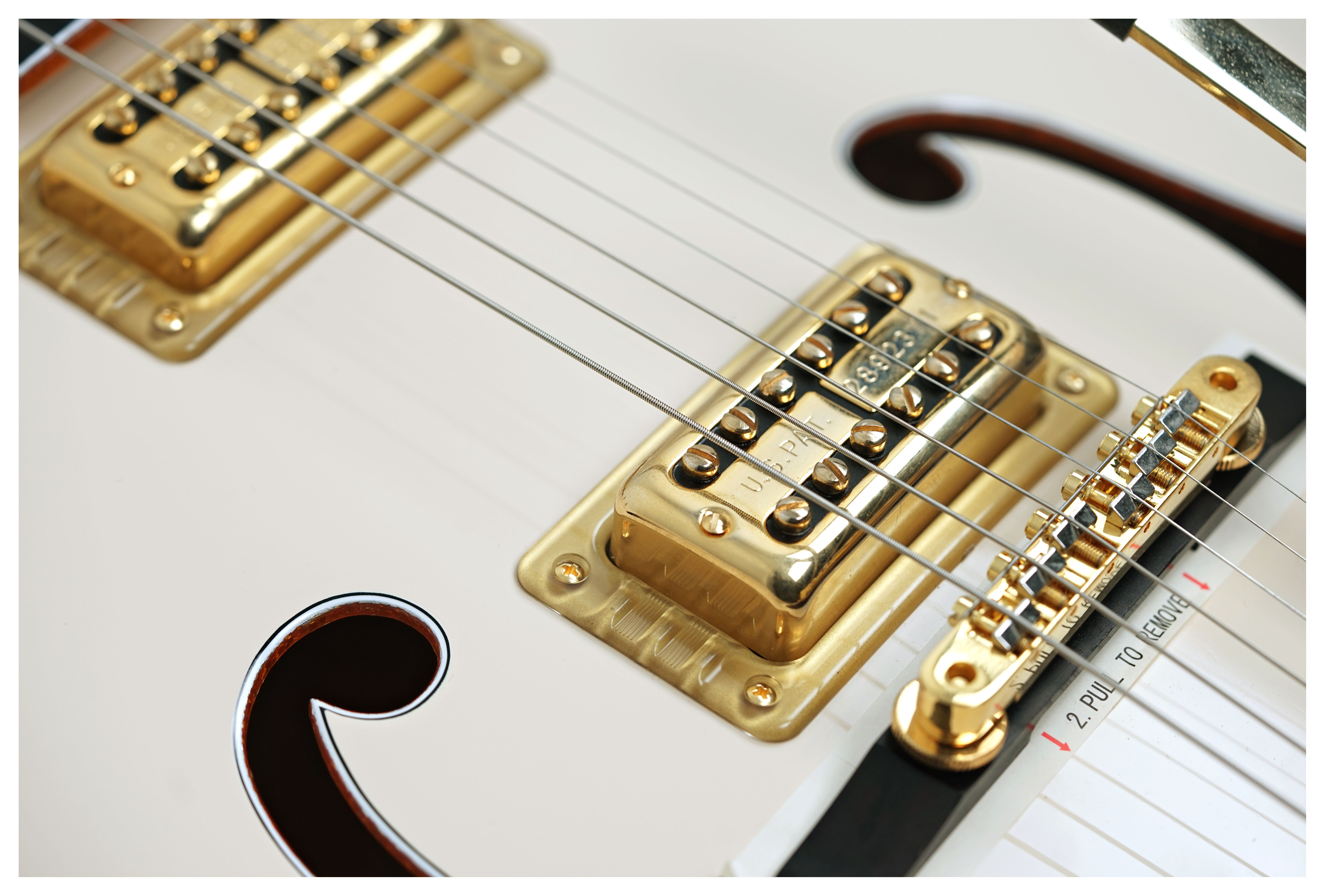 Gretsch G6136 1958 Stephen Stills Aged White #JT23031098