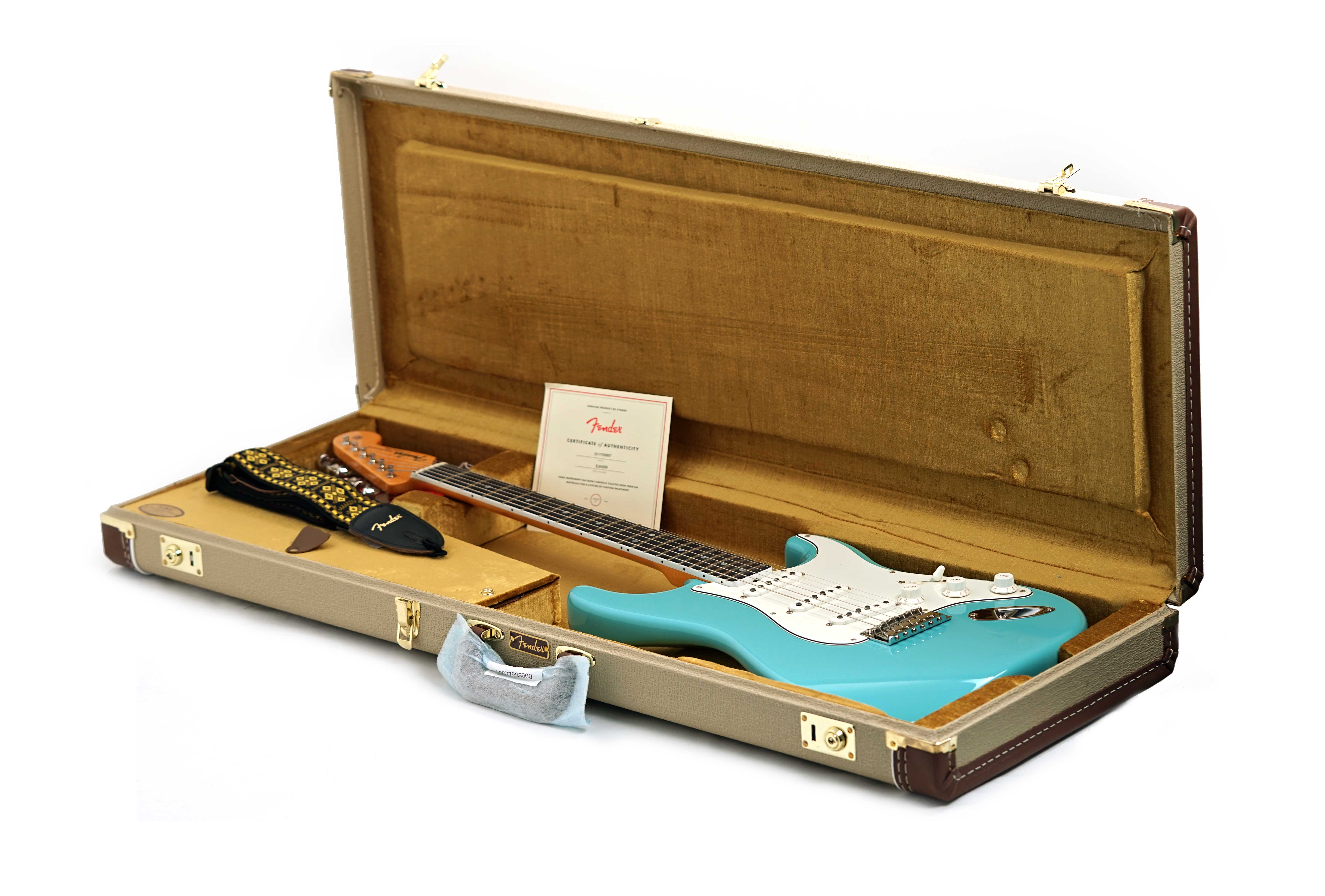 Fender Eric Johnson Stratocaster Rosewood Fingerboard Tropical Turquoise #EJ24259