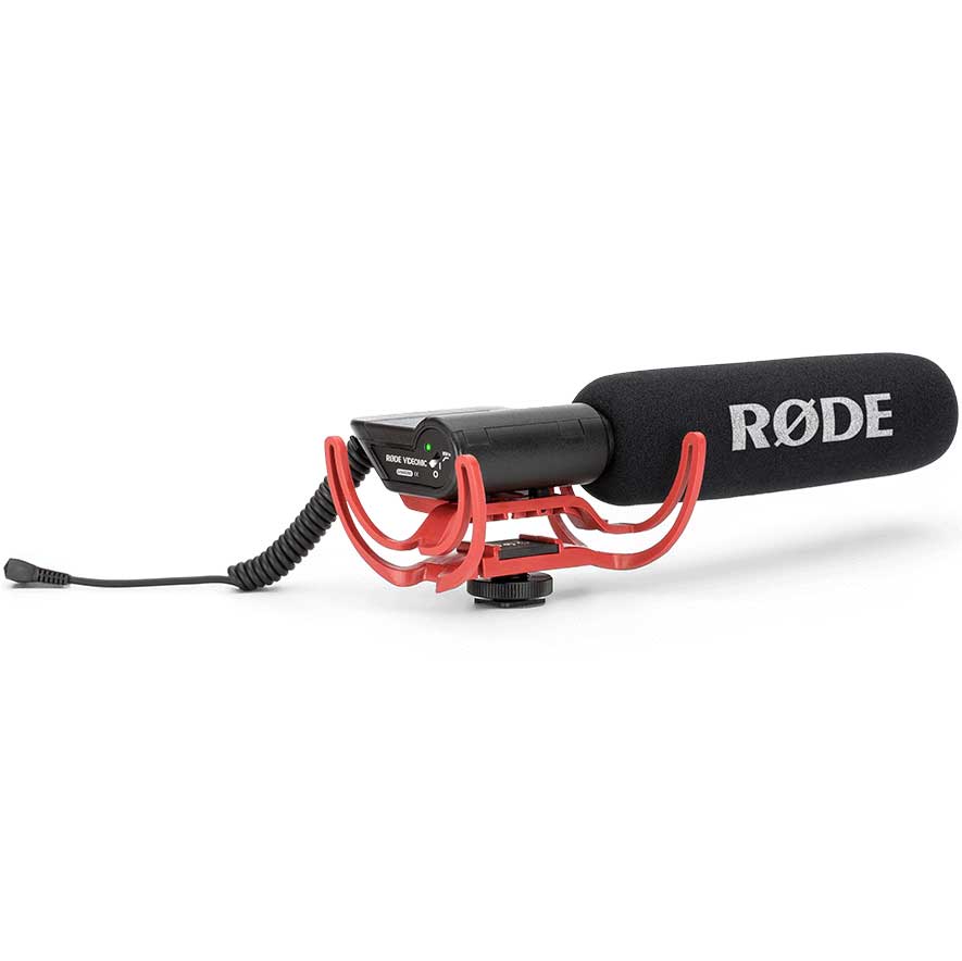 Rode VideoMic with Rycote Lyre Shockmount
