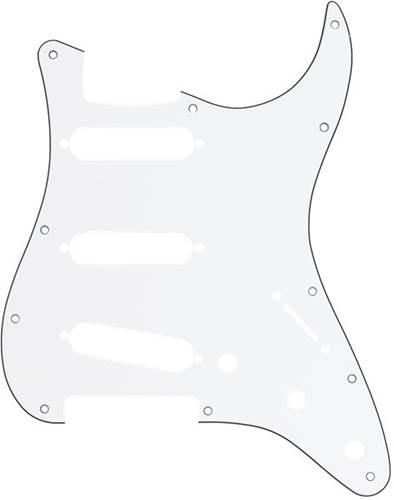 Fender 11-Hole Modern Style Stratocaster S/S/S Pickguard