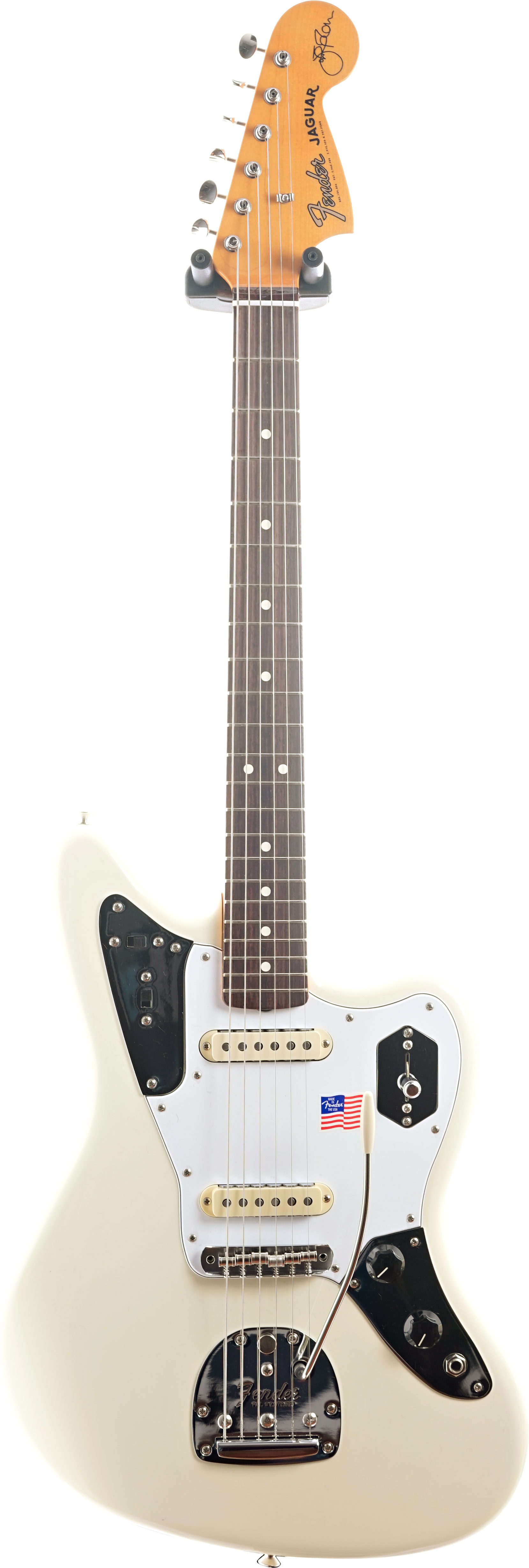 Fender Johnny Marr Jaguar Rosewood Fingerboard Olympic White #V2442612