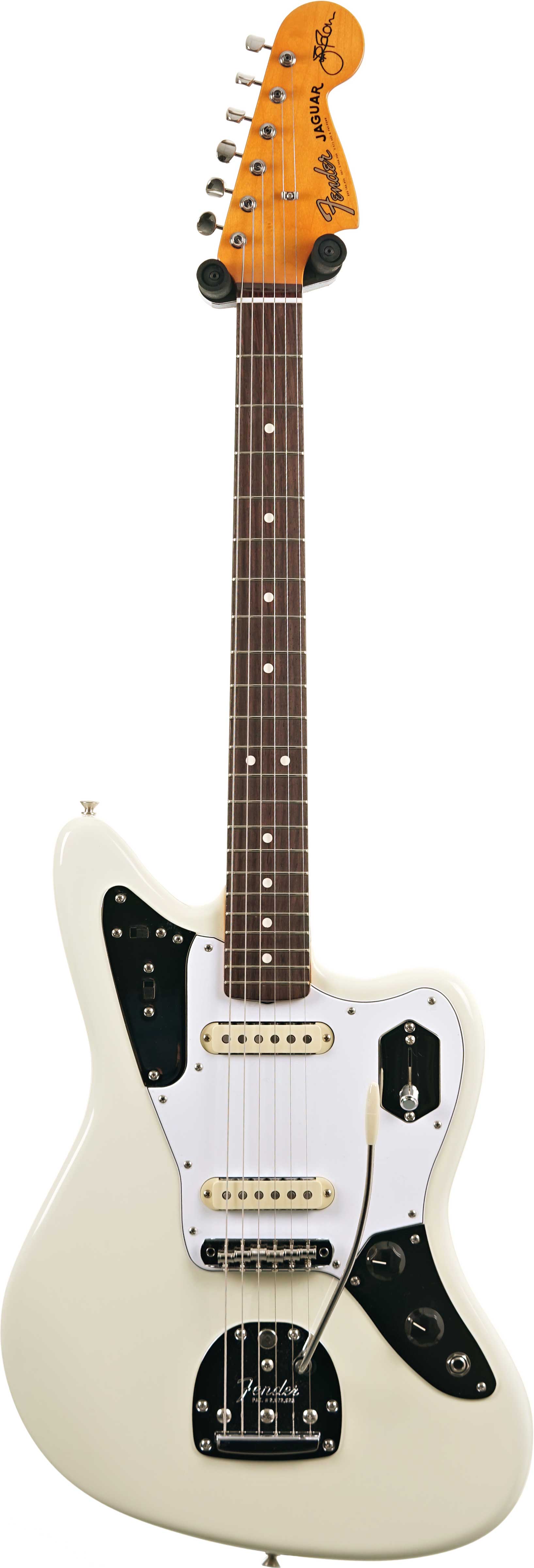Fender Johnny Marr Jaguar Rosewood Fingerboard Olympic White (Nearly New) #V2558791