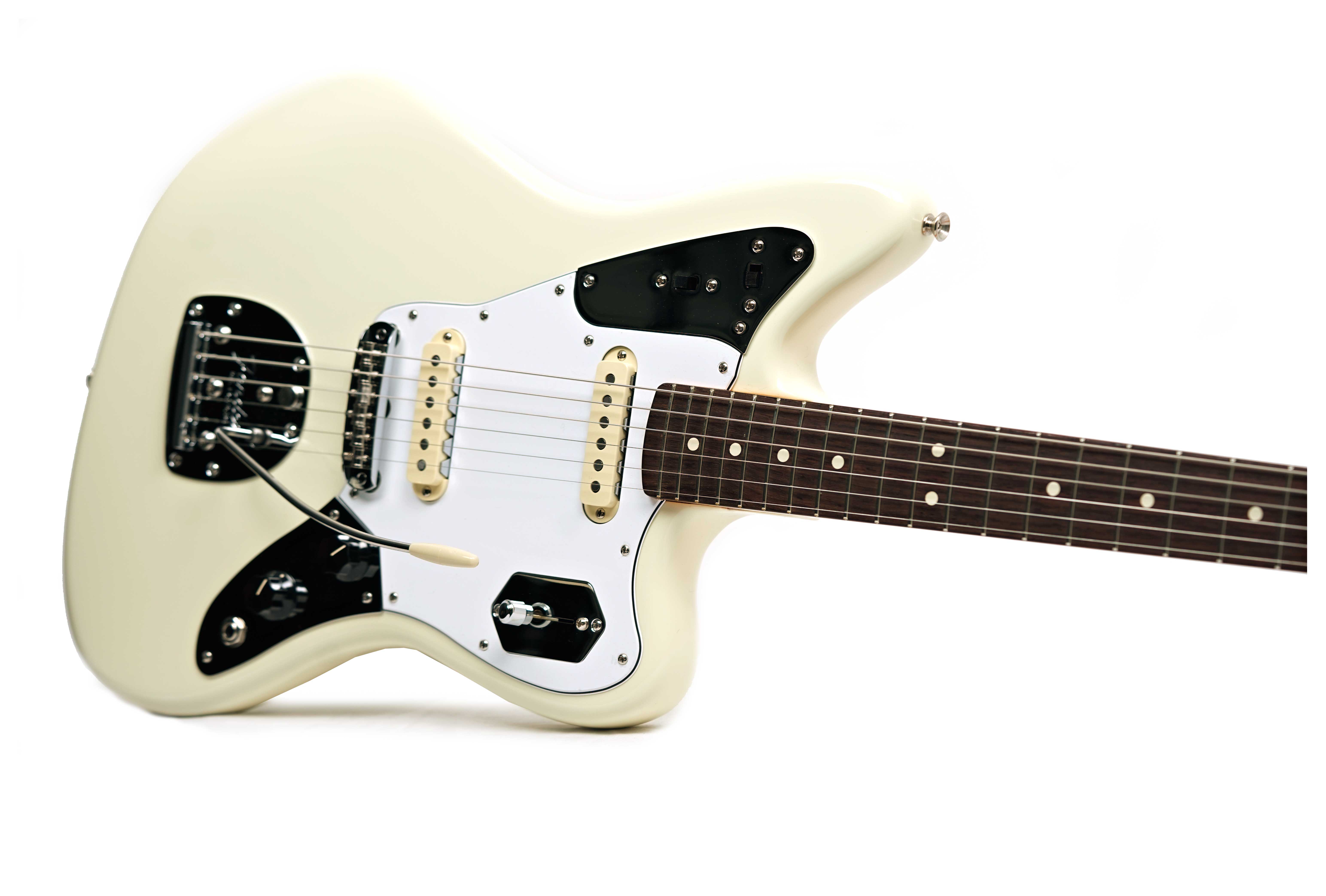 Fender Johnny Marr Jaguar Rosewood Fingerboard Olympic White (Nearly New) #V2558791