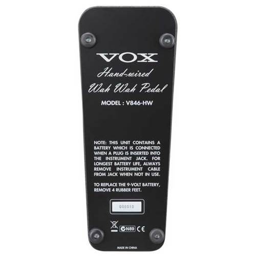 Vox V846-HW Hand-Wired Wah Vox V846-HW Hand-Wired Wah