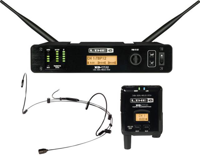 Line 6 XD-V75HS Digital Wireless Headset Microphone 14 Channel (Ex-Demo) #AAF5984