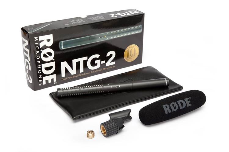 Rode NTG2 Dual-Power Shotgun Microphone Rode NTG2 Dual-Power Shotgun Microphone