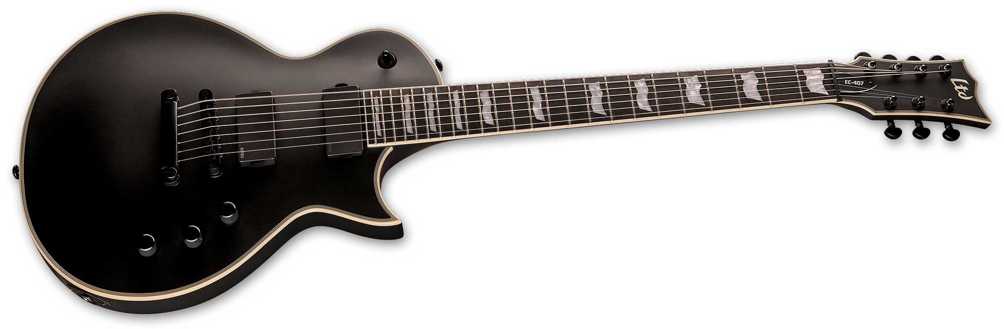 ESP LTD EC-407 Black Satin 