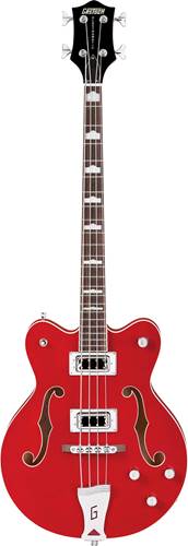 Gretsch G5442BDC Electromatic Short Scale Bass Trans Red