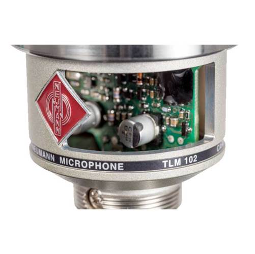 Neumann TLM-102 Nickel Studio Set Inc Shockmount Neumann TLM-102 Nickel Studio Set Inc Shockmount