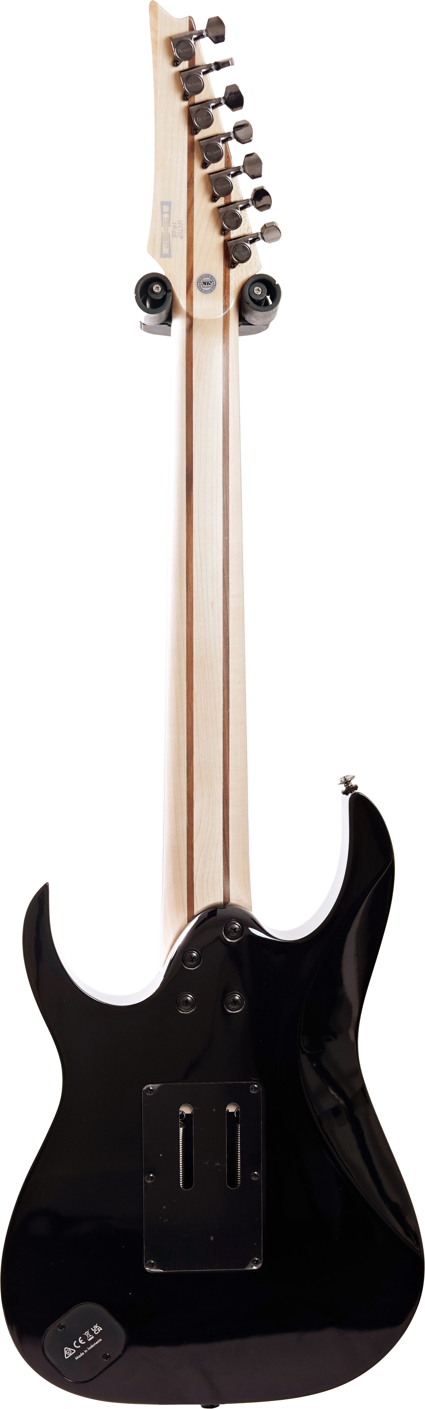 Ibanez Signature UV70P Steve Vai Universe 7 String Black (Ex-Demo) #250209937