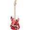 EVH Striped Series Red/Black/White Front View