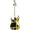 EVH Striped Series Black with Yellow Stripes (Ex-Demo) #EVH2205104 Back View