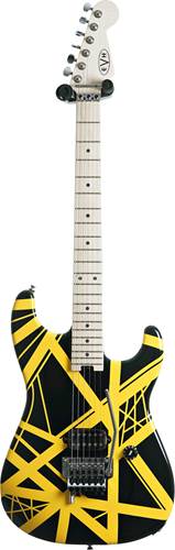 EVH Striped Series Black with Yellow Stripes (Ex-Demo) #EVH2205104
