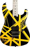 EVH Striped Series Black with Yellow Stripes (Ex-Demo) #EVH2100957