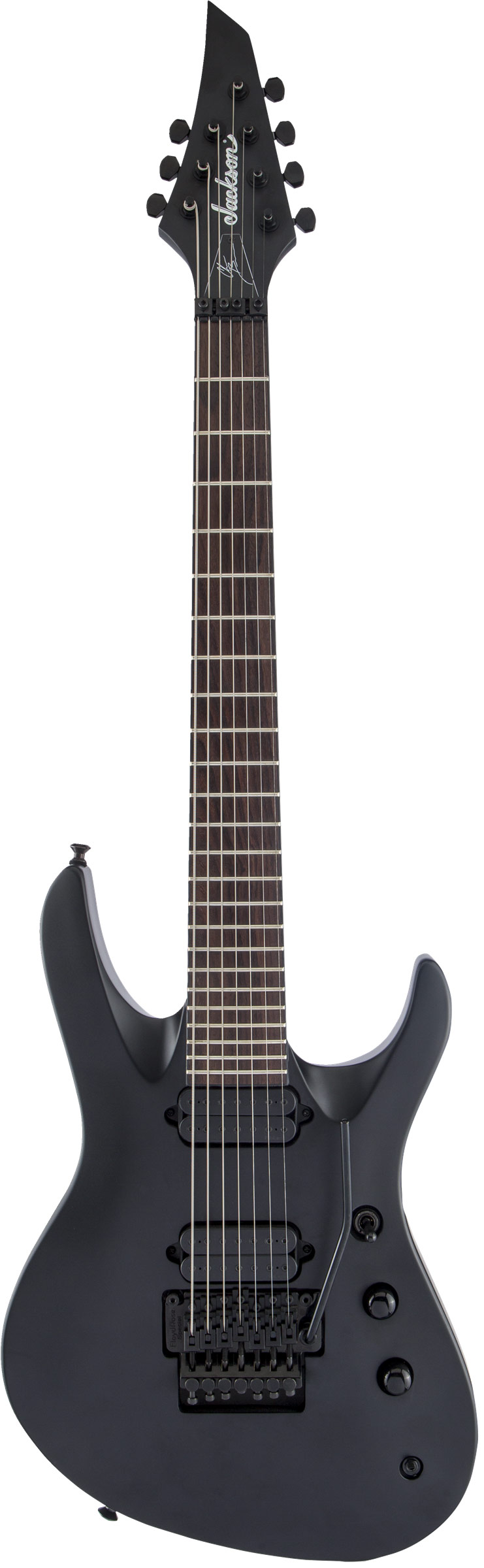 Jackson Chris Broderick Pro Series Soloist 7 String Rosewood Fingerboard Satin Black