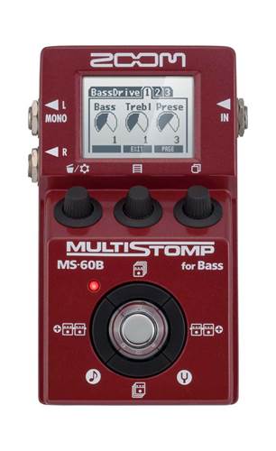 Zoom MS-60B Bass Multi Stomp Multi Effects Processor