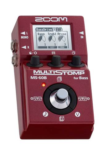 Zoom MS-60B Bass Multi Stomp Multi Effects Processor Zoom MS-60B Bass Multi Stomp Multi Effects Processor