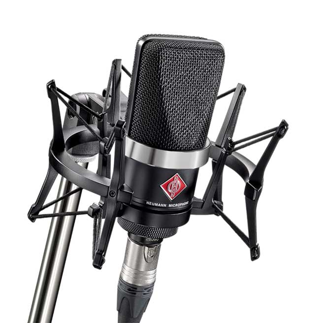 Neumann TLM-102 Black Studio Set Inc Shockmount