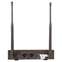 Kam HF Fixed Twin Channel Professional Wireless Microphone System Back View