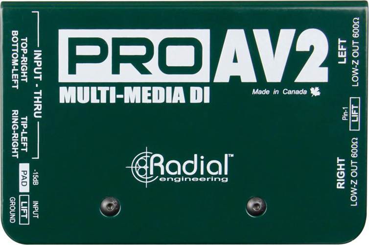 Radial PRO-AV2 Multimedia DI