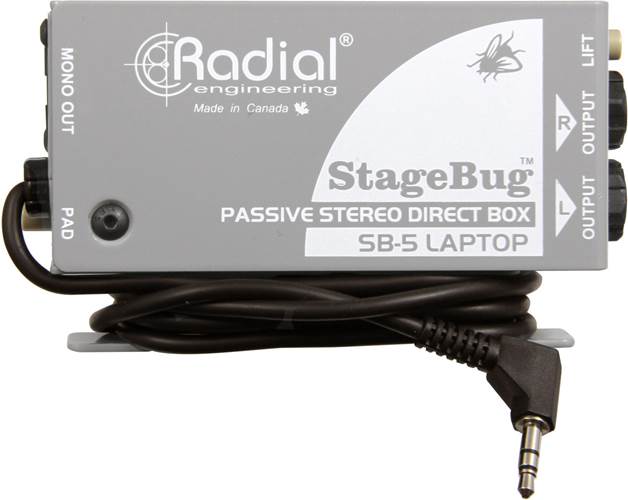 Radial SB-5 Laptop Stagebug DI