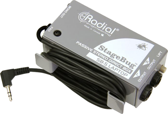 Radial SB-5 Laptop Stagebug DI