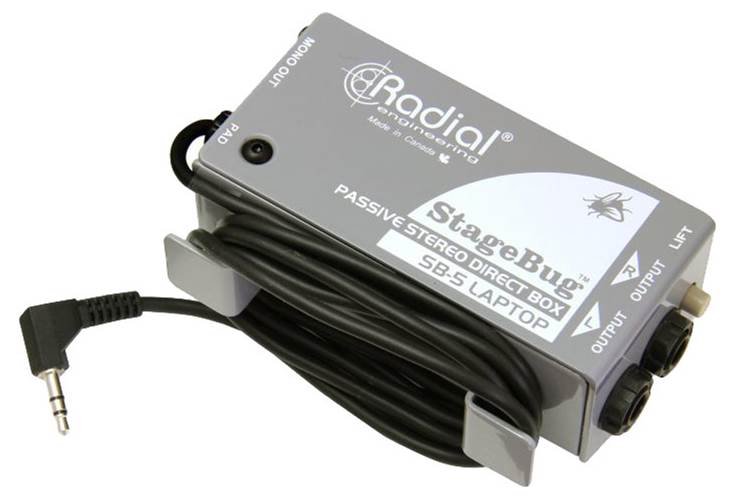 Radial SB-5 Laptop Stagebug DI Radial SB-5 Laptop Stagebug DI