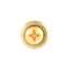 Gibson Strap Buttons Brass (2 pcs.) Front View