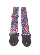 Leathergraft Union Flag Print Strap (XL)