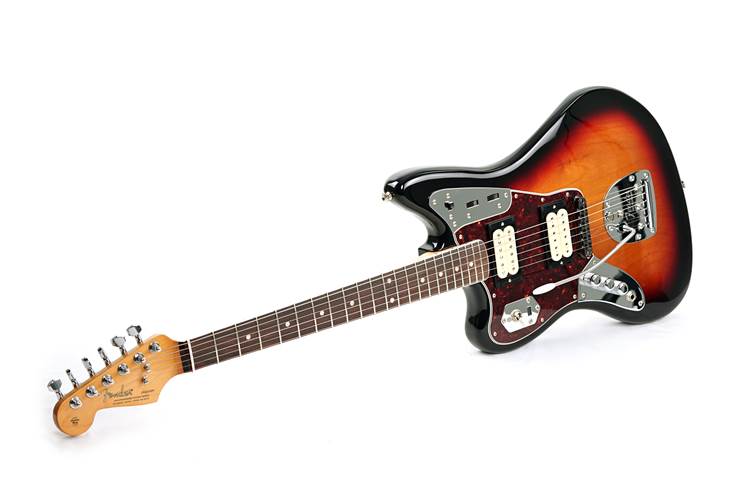 Fender Kurt Cobain Jaguar Left Handed Rosewood Fingerboard 3 Colour Sunburst NOS (Nearly New) #MX24012573 Fender Kurt Cobain Jaguar Left Handed Rosewood Fingerboard 3 Colour Sunburst NOS (Nearly New) #MX24012573