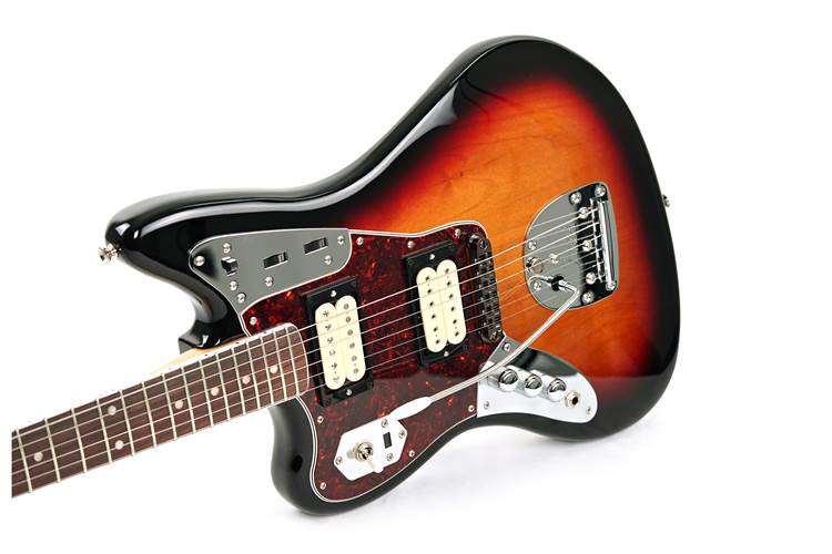 Fender Kurt Cobain Jaguar Left Handed Rosewood Fingerboard 3 Colour Sunburst NOS (Nearly New) #MX24012573 Fender Kurt Cobain Jaguar Left Handed Rosewood Fingerboard 3 Colour Sunburst NOS (Nearly New) #MX24012573