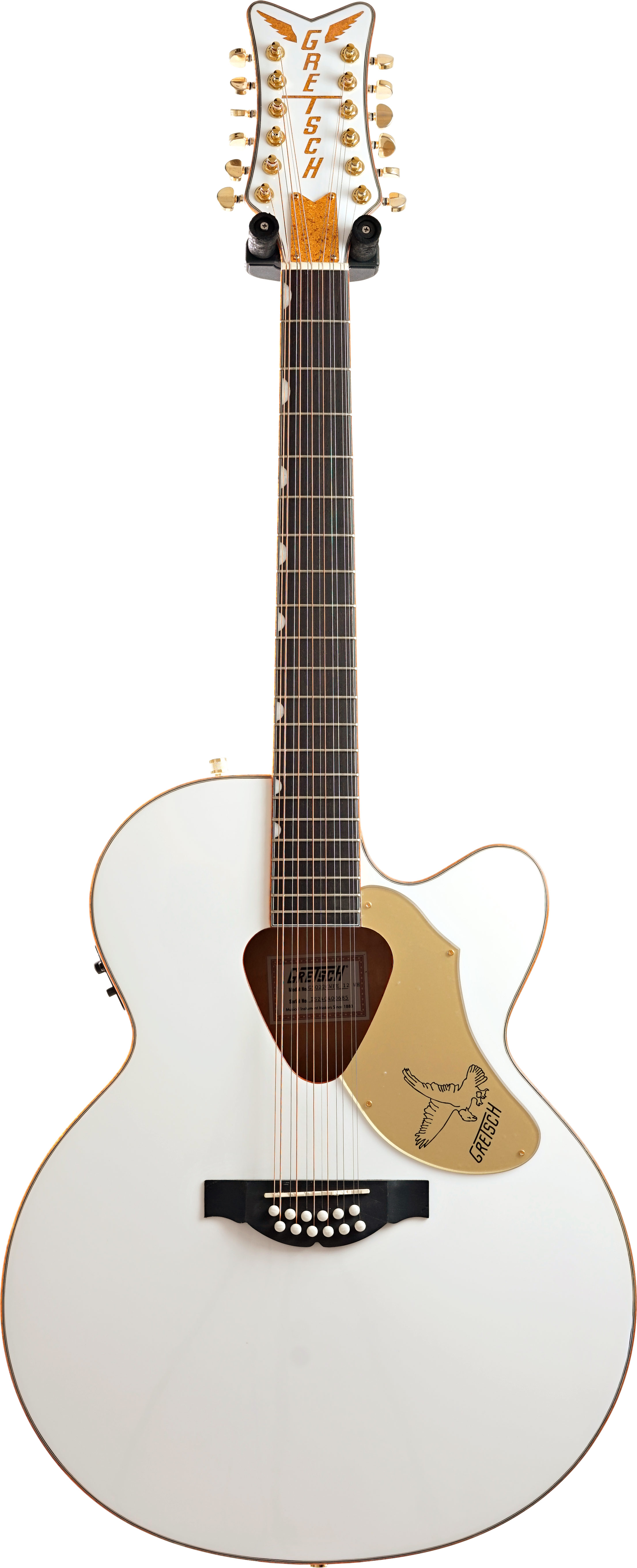 Gretsch G5022CWFE-12 Rancher Falcon Jumbo 12 String Electric White (Nearly New) #IS240400685