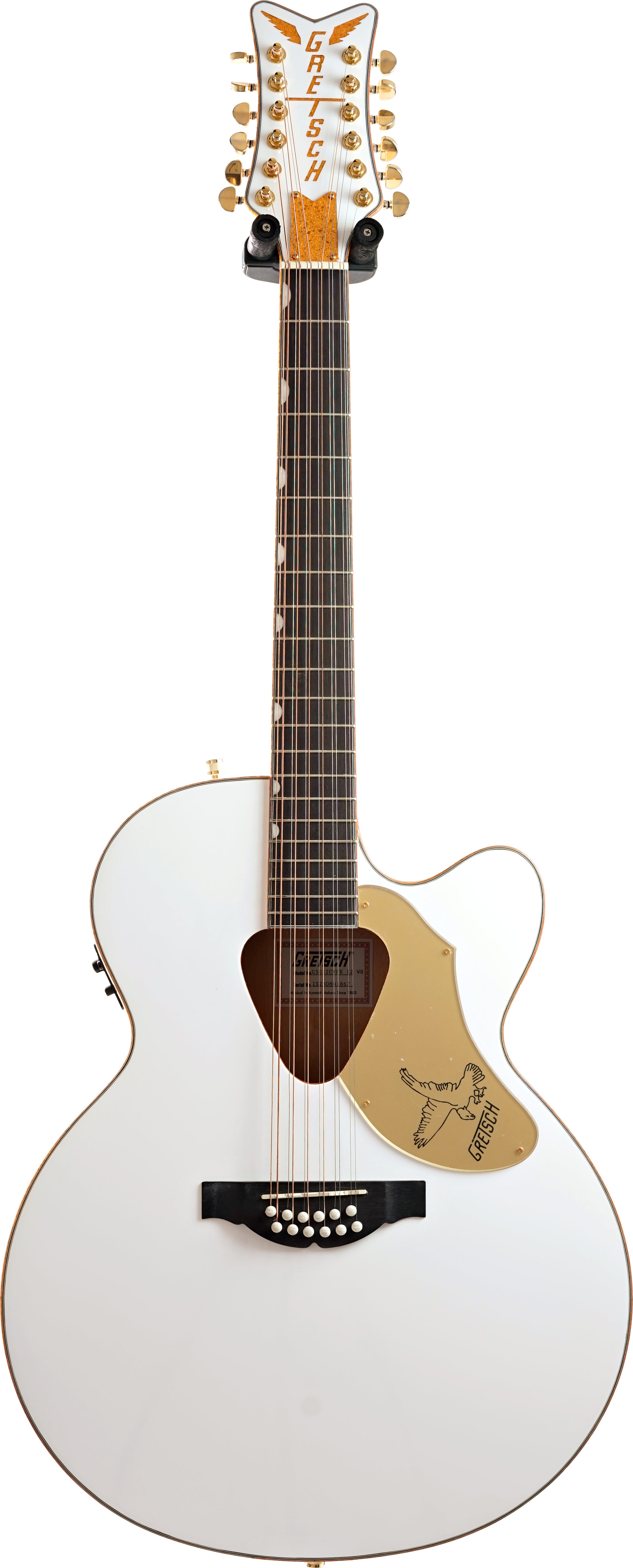 Gretsch G5022CWFE-12 Rancher Falcon Jumbo 12 String Electric White (Nearly New) #IS230801867