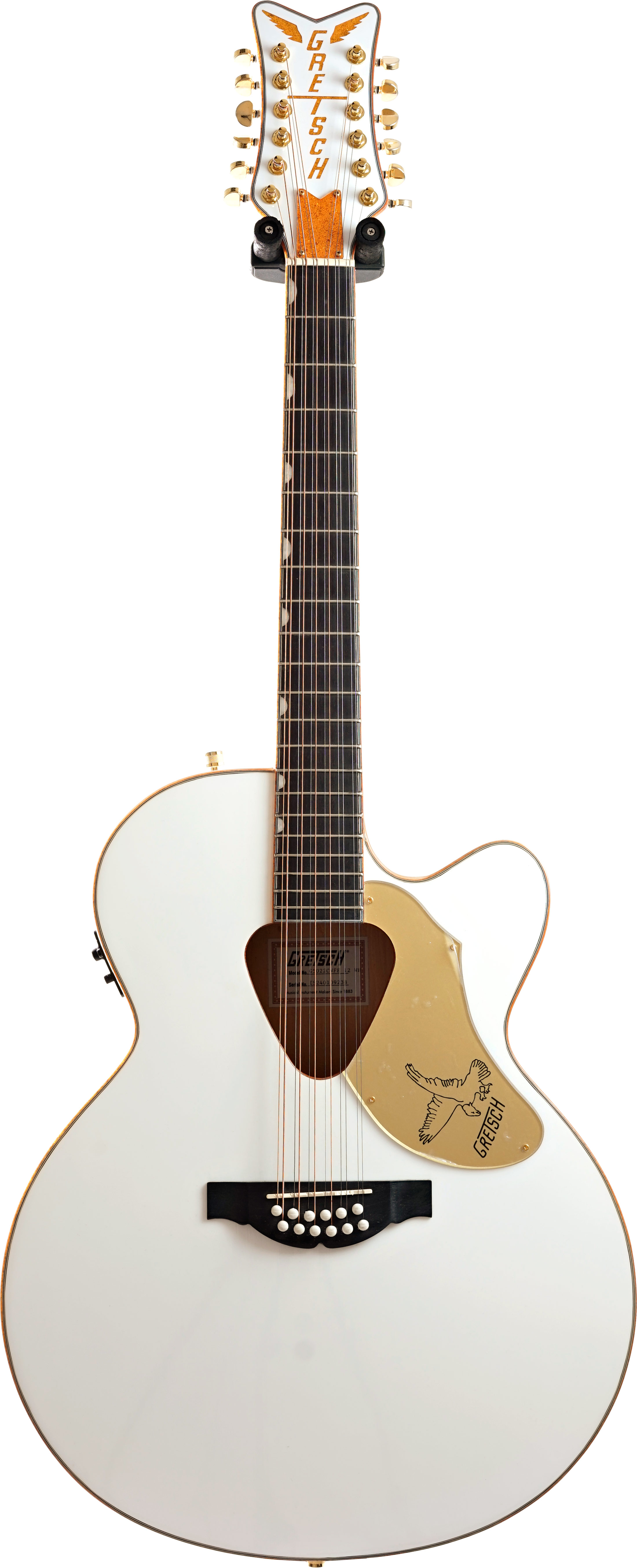Gretsch G5022CWFE-12 Rancher Falcon Jumbo 12 String Electric White (Nearly New) #IS240109238