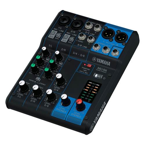 Yamaha MG06 Mixing Console Yamaha MG06 Mixing Console