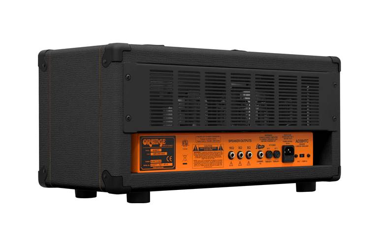 Orange AD30HTC Valve Amp Head Black Orange AD30HTC Valve Amp Head Black