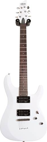 Schecter C-6 Deluxe Satin White (Ex-Demo) #IW20070984