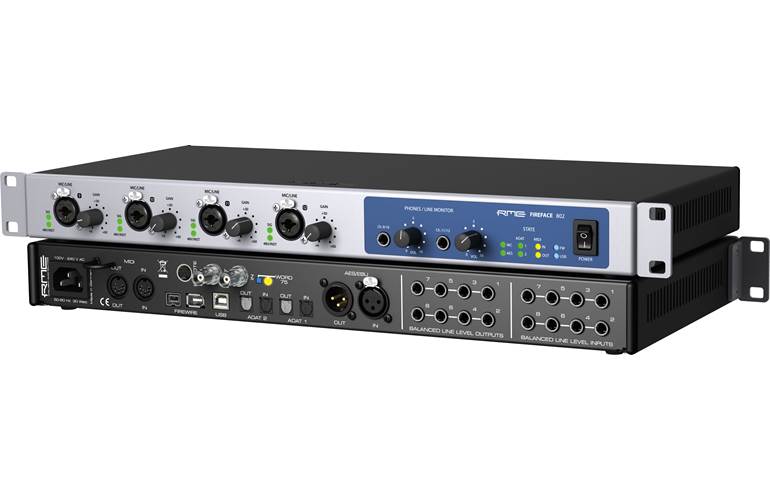 RME Fireface 802 USB/Firewire Audio Interface RME Fireface 802 USB/Firewire Audio Interface