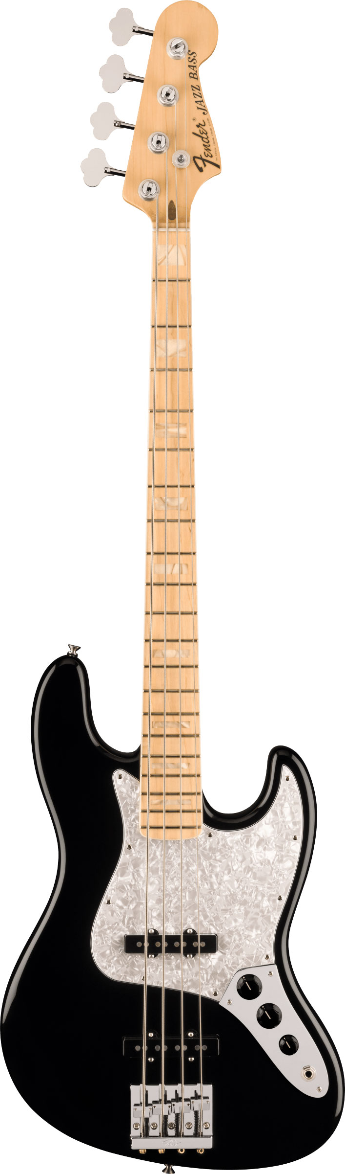 Fender USA Geddy Lee Jazz Black Maple Fingerboard