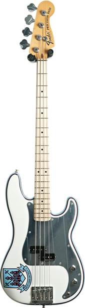 Fender Steve Harris Precision Bass Olympic White Metallic (Ex-Demo) #MX22241416