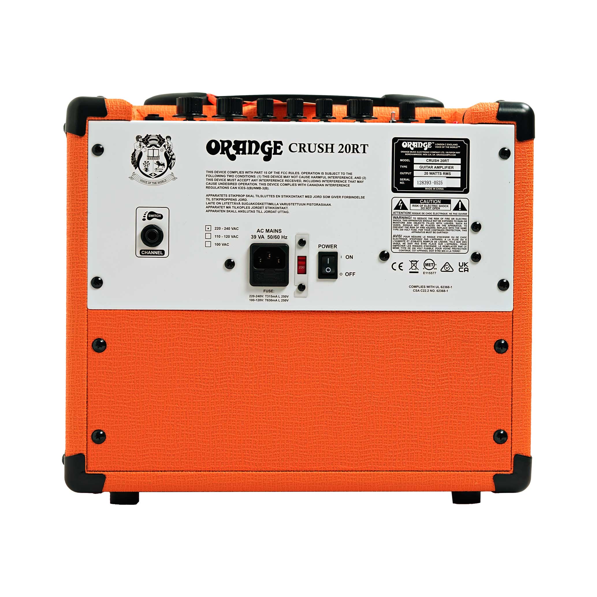 Orange Crush 20RT Combo (Ex-Demo) #C12112839311250507