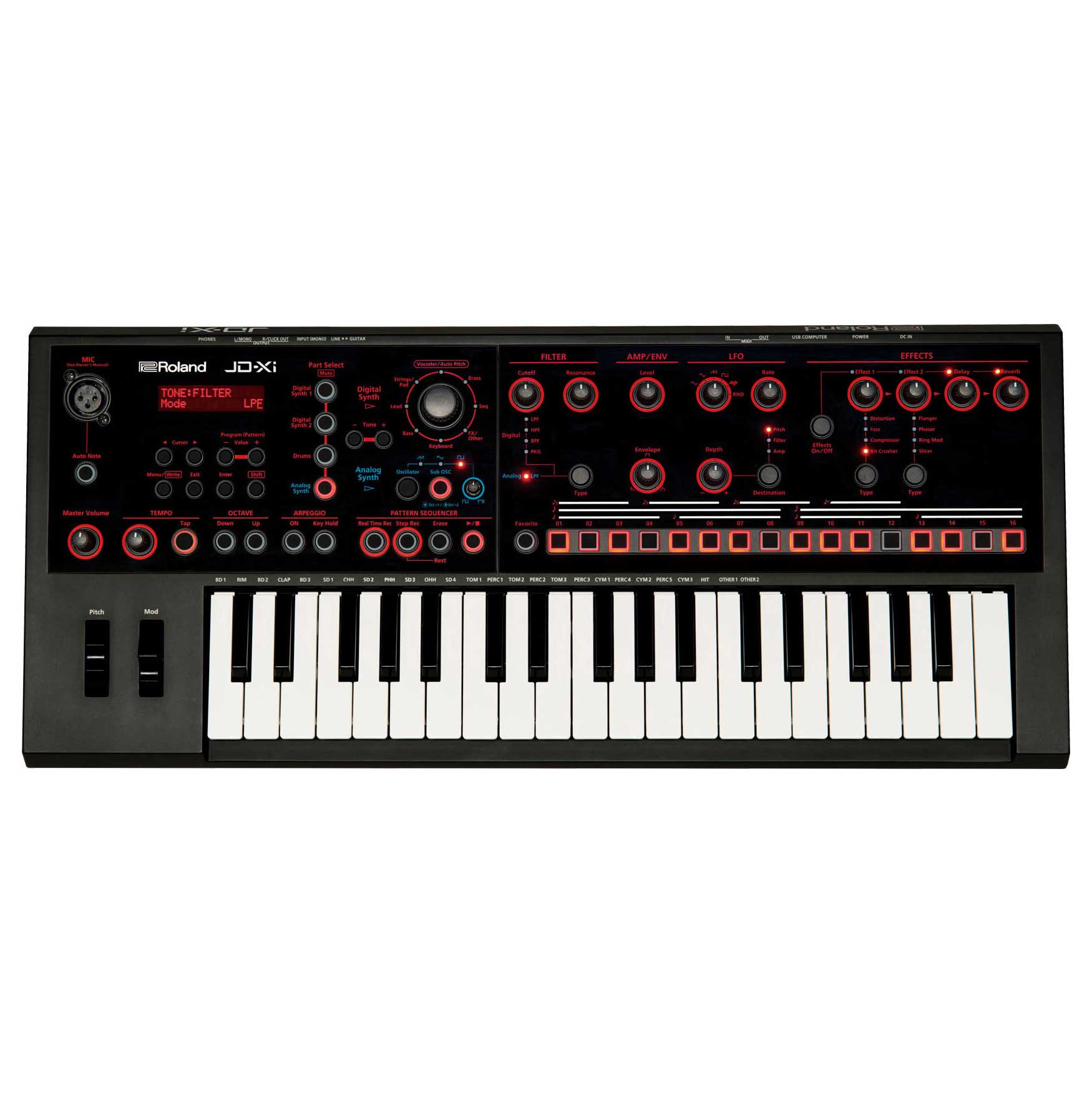 Roland JD-Xi Hybrid Synth | guitarguitar