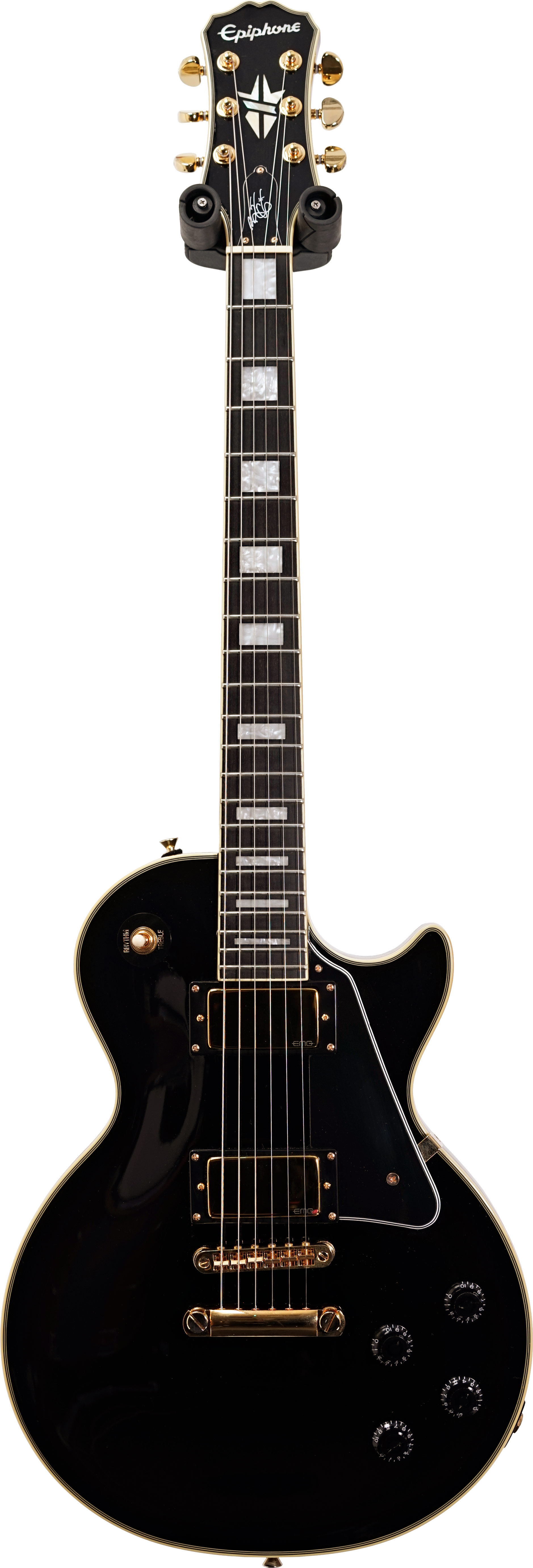 Epiphone Limited Edition Bjorn Gelotte Signature Les Paul Custom Outfit Ebony (Ex-Demo) #15051511135